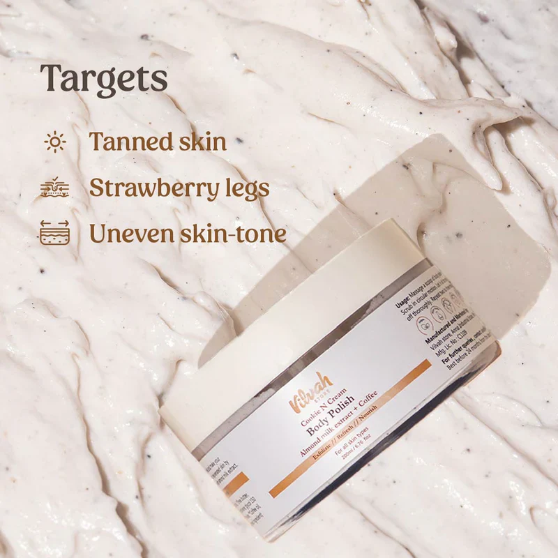 Cookie n Cream Body Polish (Strawberry Skin) - Image 4
