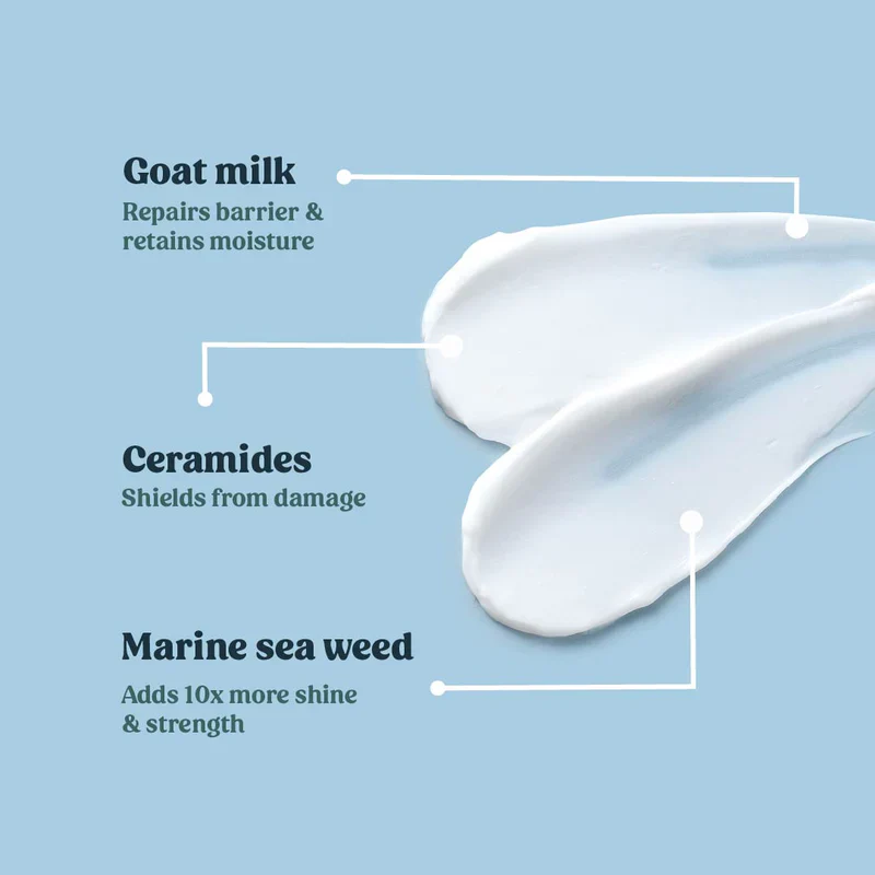 Goat Milk Hair Mask (Frizz, Flyaway - Control ) - Image 3