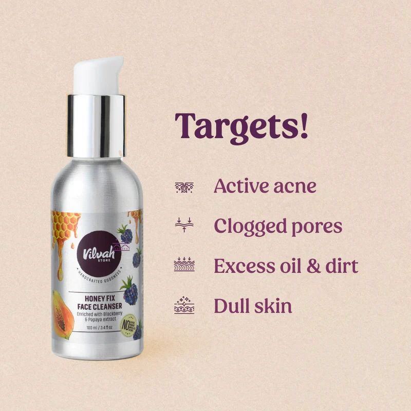 Honey Fix Facewash (10% Raw Honey) - Image 4