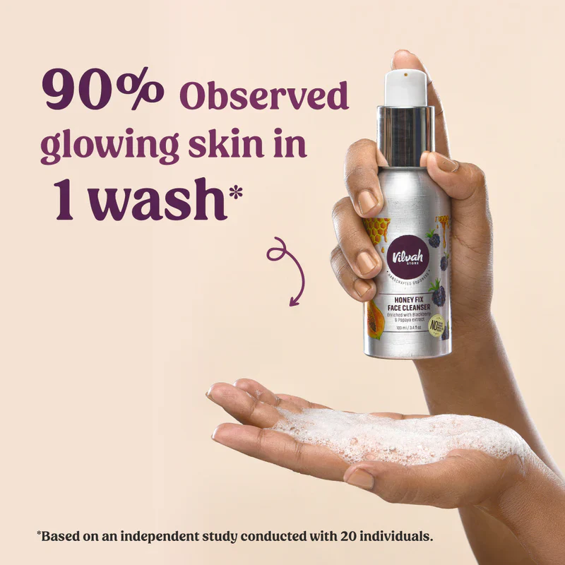 Honey Fix Facewash (10% Raw Honey) - Image 5