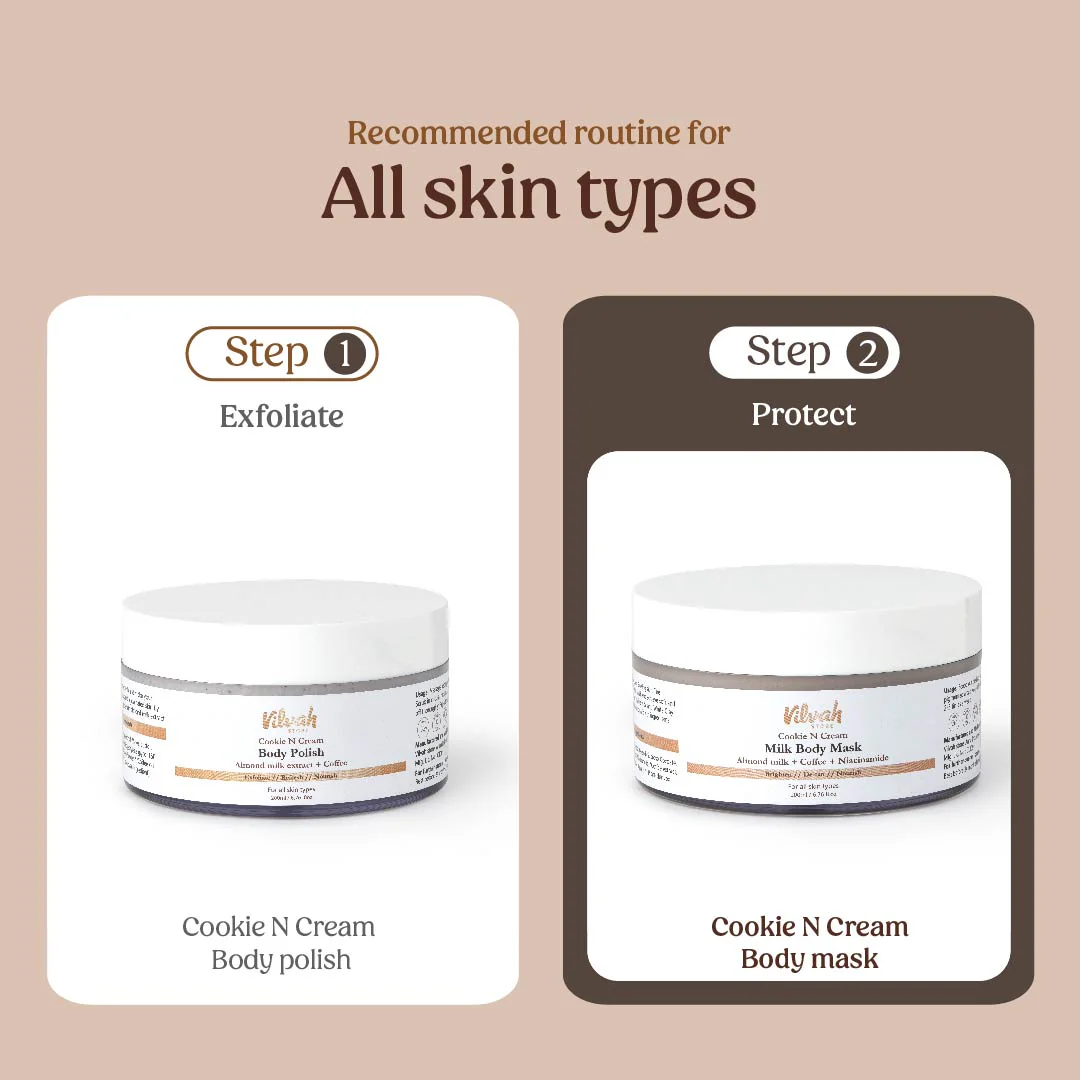 Cookie n Cream Body Mask (Detan) - Image 6